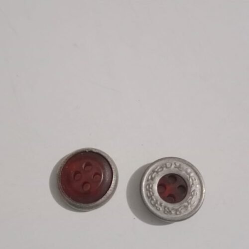 Botón aluminio y plástico prrecio 200 unidad