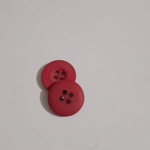 Botón rojo mediano precio 200 unidad