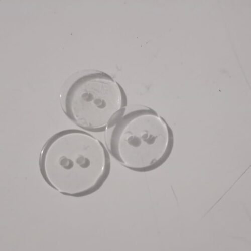 Botón trasparente mediano precio 200 unidad