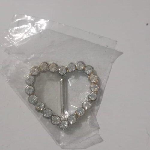 Pasador Corazón perlas precio 1000