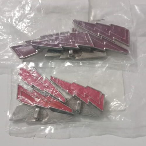 Pasador trueno morado y rosado precio 400 unidad