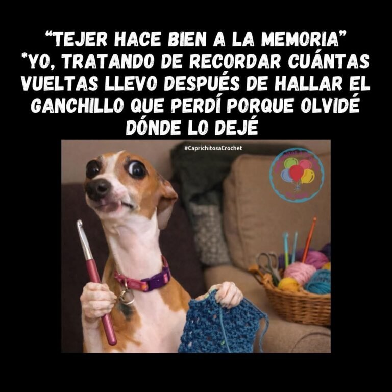 tejer hace bien a la memoria